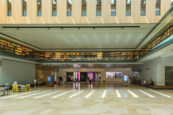 Weston Library entrance